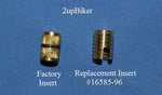 Load image into Gallery viewer, Harley-Davidson® Batwing Fairing Replacement Brass Inserts HDsmallPARTS.com