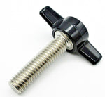 Load image into Gallery viewer, (4-20) 1/4"-20 x 1-1/8" Tee Thumb Screws Red & Black