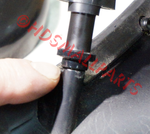 Load image into Gallery viewer, Harley-Davidson® Batwing Fairing Replacement Brass Inserts HDsmallPARTS.com