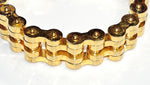 Load image into Gallery viewer,  Big Man's Gold Stainless Steel Motorcycle Chain Bracelet - HDsmallPARTS.com