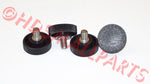 Load image into Gallery viewer, ¼”-20 Thumb screws with Stainless Steel Studs 1” Plastic round Knob HDsmallPARTS .com