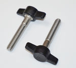 Load image into Gallery viewer, 1/4"-20 x 1-1/2" TEE/WING Knob Thumb Screws - (250-500-1000) HDsmallPARTS.com