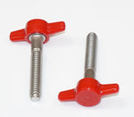 Load image into Gallery viewer, 1/4"-20 x 1-1/2" TEE/WING Knob Thumb Screws - (250-500-1000) HDsmallPARTS.com