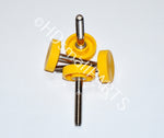 Load image into Gallery viewer, 1/4"-20 x 1-1/2" Thumb Screws  Round Knob Yellow