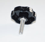 Load image into Gallery viewer, 1/4"-20  Black Rosette Clamping Thumb Screw Knobs HDsmallPARTS.com
