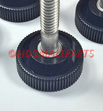 Load image into Gallery viewer, (250-500-1000) 1/4"-20 x 1-1/2" - Round Black Knob