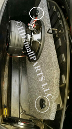 Load image into Gallery viewer, locezy - Victory LocEzy® Extended Mounts for Saddlebag Speaker Mod's - HDsmallPARTS LLC - Victory LocEzy® Extended Mounts for Saddlebag Speaker Mod's