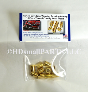 Harley-Davidson® Batwing Fairing Replacement Brass Inserts  HDsmallPARTS.com