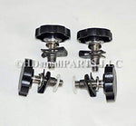 Load image into Gallery viewer, HARLEY-DAVIDSON LocEzy Saddlebag Mounting Hardware Knobs 1996-2013 Black LocEzy.com
