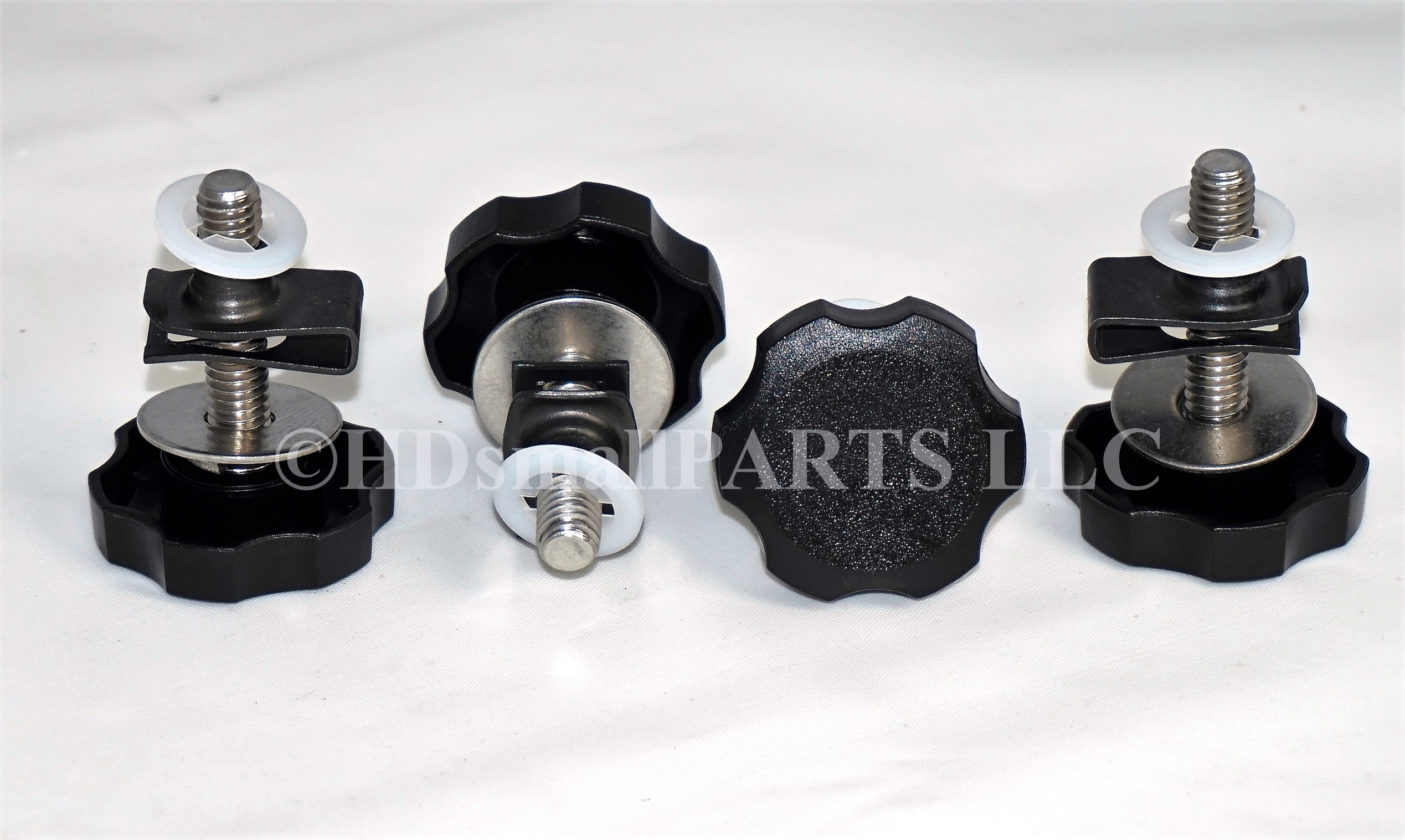 Harley-Davidson LocEzy Saddlebag Mounting hardware knobs HDsmallPARTS 2016-2020 LocEzy.com