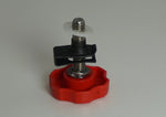 Load image into Gallery viewer, LocEzy® Harley-Davidson Saddlebag Mounting Hardware/Knobs Red 1996-2013 LocEzy.com
