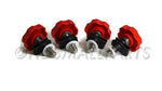 Load image into Gallery viewer, LocEzy® Harley-Davidson Saddlebag Mounting Hardware/Knobs Red 1996-2013 LocEzy.com
