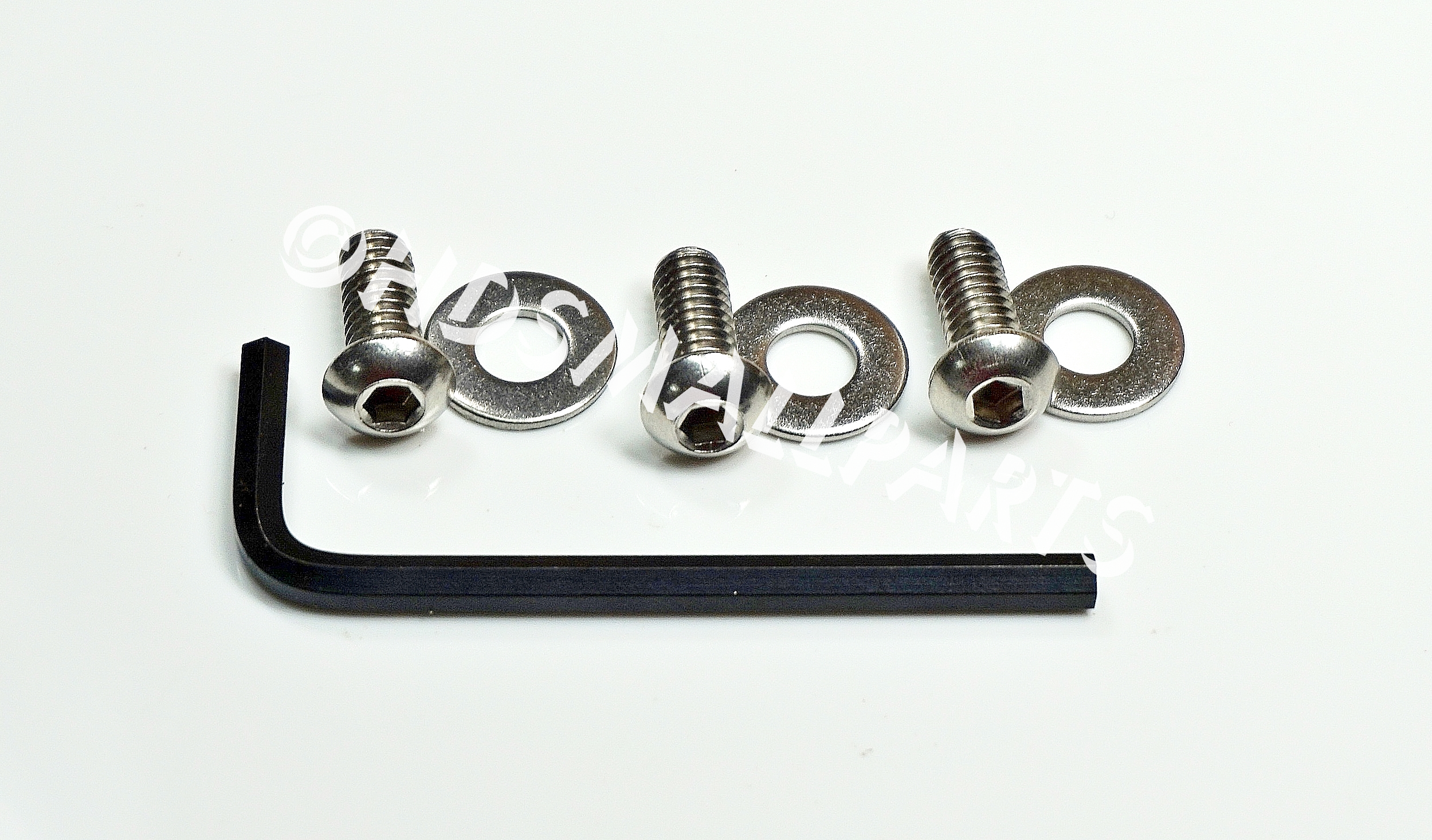LocEzy - 3 - H-D SS Windshield/Fairing Screws & Washers 1996-2013 - HDsmallPARTS 