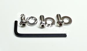 LocEzy - 3 - H-D SS Windshield/Fairing Screws & Washers 1996-2013 - HDsmallPARTS 