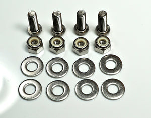 Motorcycle License Plate Frame Bolts  LocEzy.com