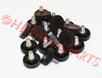 Load image into Gallery viewer, (250) 1/4&quot;-20 x 1/2&quot; Thumb Screws - 1&quot; Round Knob LocEzy.com
