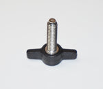 Load image into Gallery viewer, (50-100) 1/4&quot;-20 x 7/8&quot; Tee Wing Thumb Screws Red &amp; Black HDsmallPARTS.com
