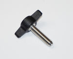 Load image into Gallery viewer, (50-100) 1/4&quot;-20 x 7/8&quot; Tee Wing Thumb Screws Red &amp; Black HDsmallPARTS.com
