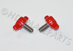 Load image into Gallery viewer, (4pc-20pc)1/4&quot;-20 Tee Thumb Screws Red
