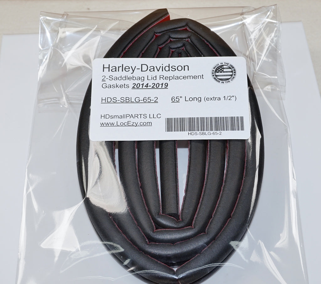 Harley-Davidson 2014-2019 Replacement Saddlebag Lid Gaskets Replaces Harley OEM# 90200415