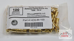 Load image into Gallery viewer, Harley-Davidson® Batwing Fairing Replacement Brass Inserts - 100pc&#39;s at HDsmallPARTS.com
