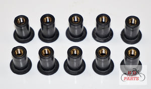 Road Glide Replacement Well Nuts H-D part# 2404-0543 (#6-32)