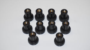 HDsmallPARTS Road Glide Replacement Well Nuts H-D part# 2404-0544 (#10-24) LocEzy.com