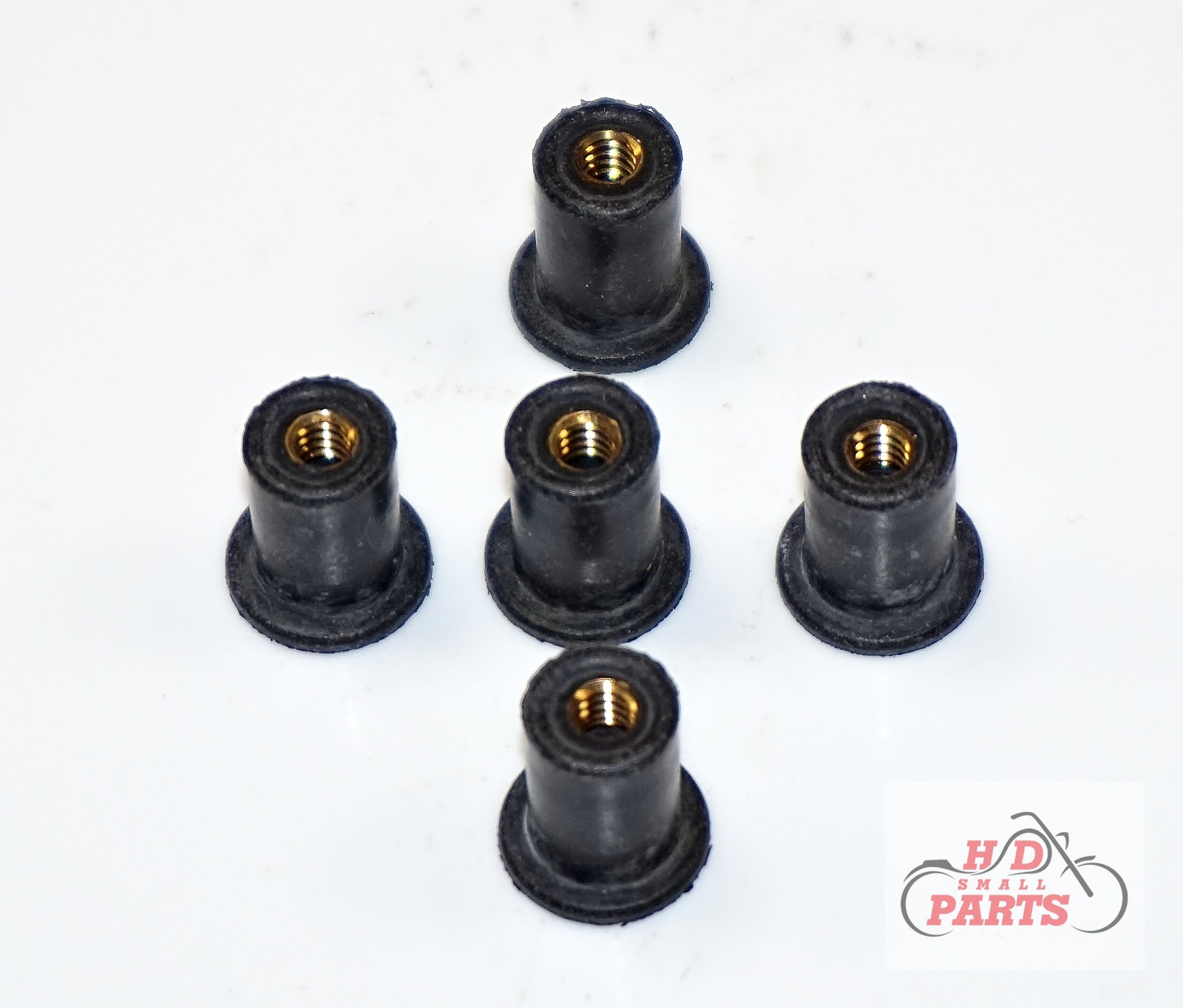 Harley-Davidson Road Glide Replacement Well Nuts H-D part# 2404-0543 (#6-32) LocEzy.com