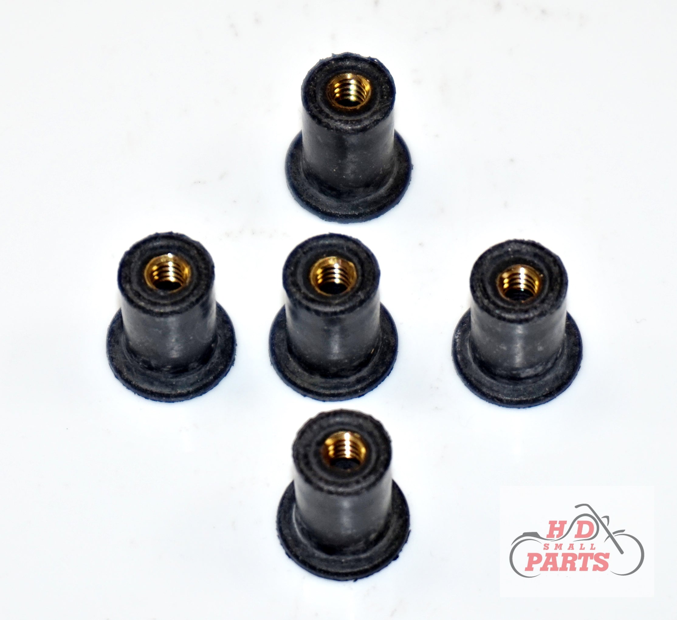 Harley-Davidson Road Glide Replacement Well Nuts H-D part# 2404-0543 (#6-32) LocEzy.com