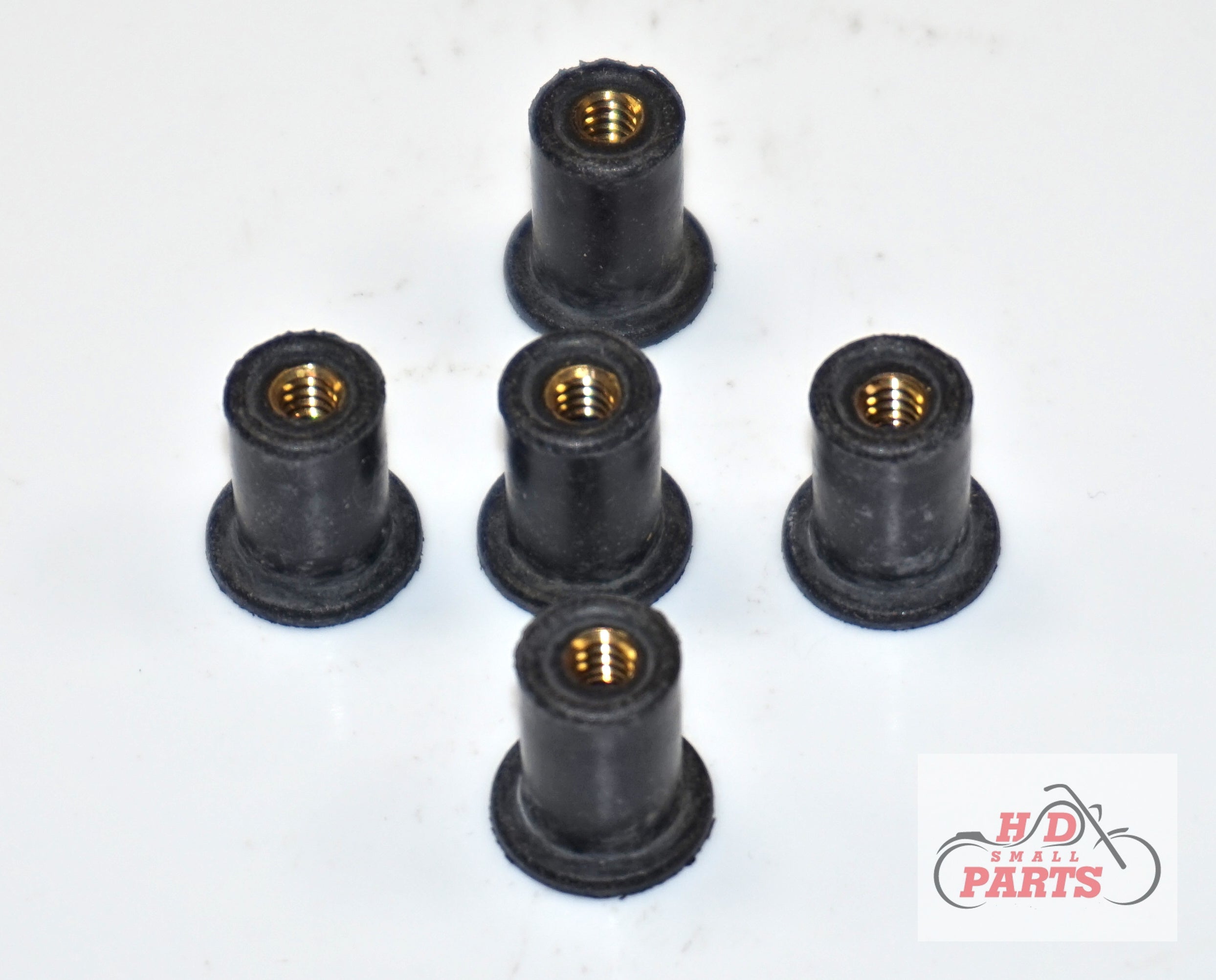 Harley-Davidson Road Glide Replacement Well Nuts H-D part# 2404-0543 (#6-32) LocEzy.com