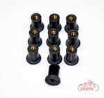 Load image into Gallery viewer, Harley-Davidson Road Glide Replacement Well Nuts H-D part# 2404-0543 (#6-32) LocEzy.com
