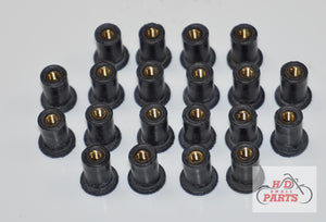 Harley-Davidson Road Glide Replacement Well Nuts H-D part# 2404-0543 (#6-32) LocEzy.com