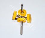 Load image into Gallery viewer, 1/4&quot;-20 x 1-1/2&quot; Thumb Screws  Round Knob Yellow
