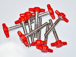 Load image into Gallery viewer, 1/4&quot;-20 x 2&quot; TEE/WING Knob Thumb Screws -  (250-500-1000)  HDsmallPARTS.com
