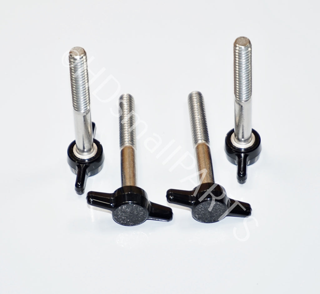 1/4"-20 x 2" Tee Wing Thumb Screws HDsmallPARTS.com