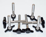 Load image into Gallery viewer, (250-500-1000) 1/4&quot;-20 x 2&quot; TEE Knob Thumb Screws
