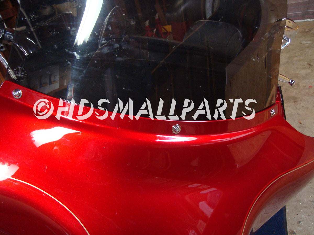 Harley-Davidson Batwing Fairing/Windshield Chrome Screws and Washers ...